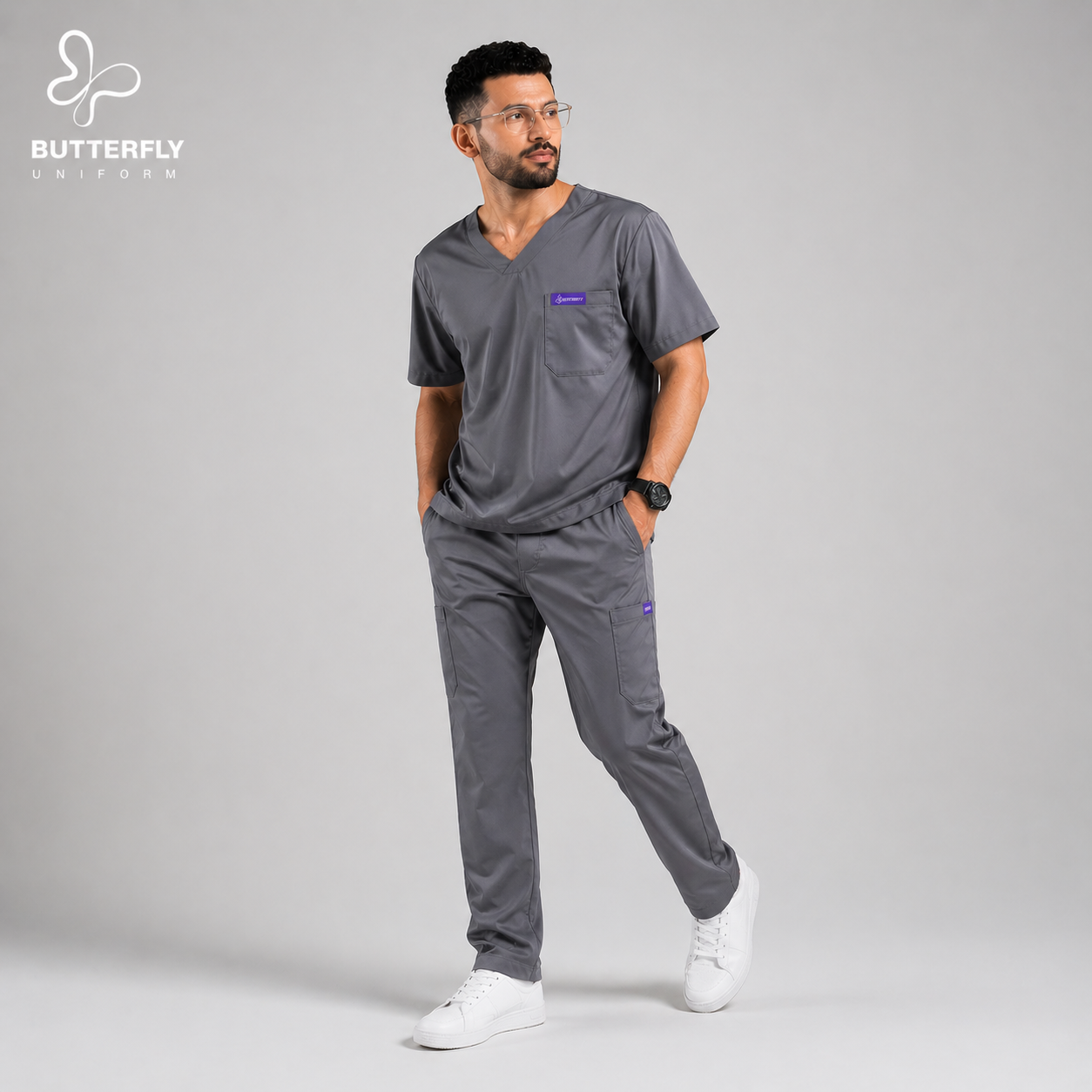 Pyjama de bloc V-Neck