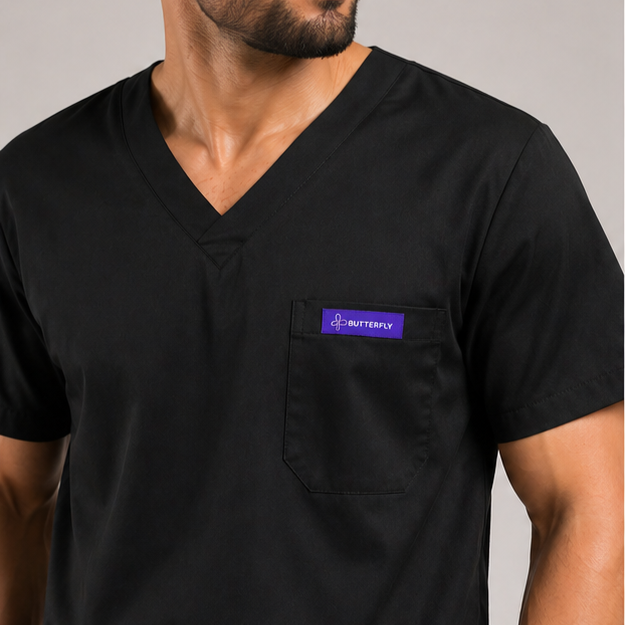 Pyjama de bloc V-Neck