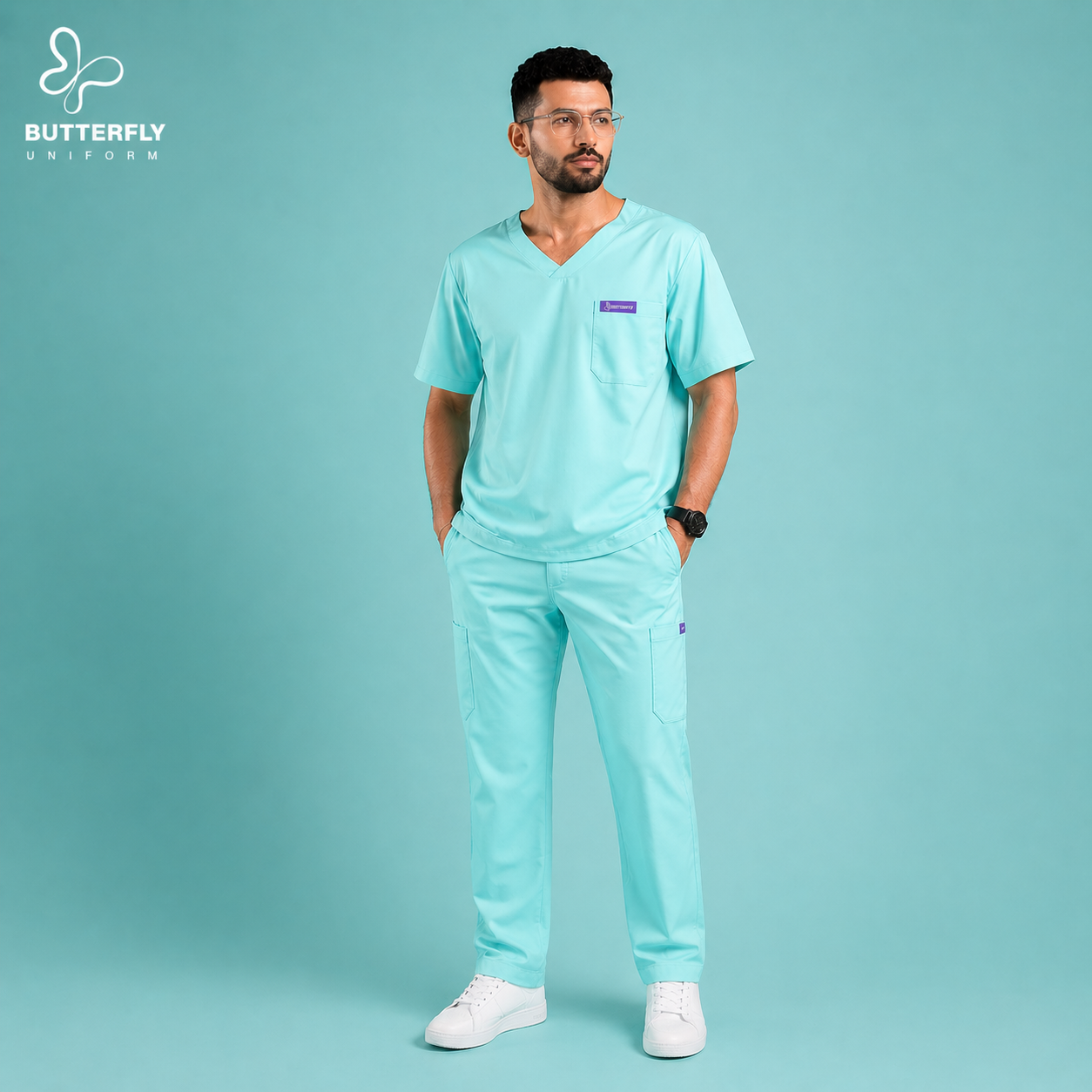 Pyjama de bloc V-Neck