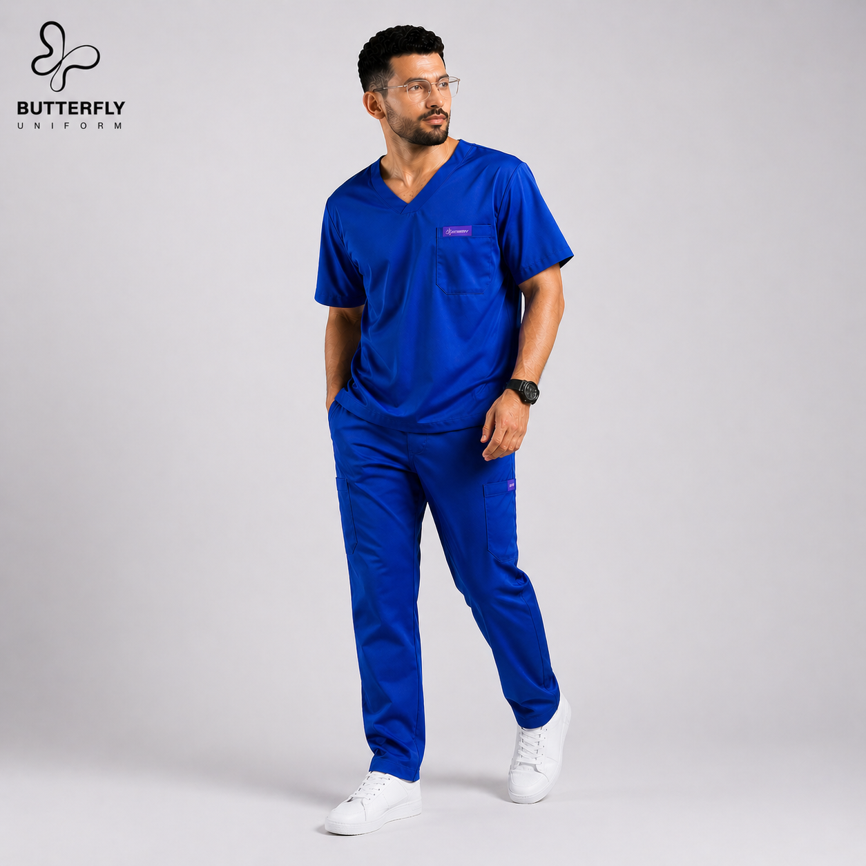 Pyjama de bloc V-Neck